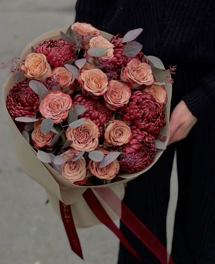 Dusty Rose Composition